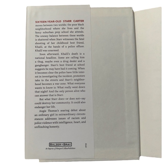 Book - The Hate U Give by Angie Thomas - Picture 5 of 6